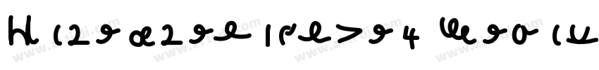 HisenseAlfabet Mediu字体转换